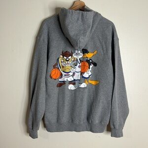 Jerzees tune squad looney tunes taz bugs bunny Daffy Duck jacket unisex